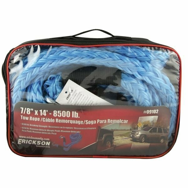Erickson Manufacturing Tow Rope, 7/8 in.X14' 8500# 59102